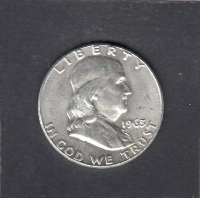 Beschrijving: 1/2 Dollar FRANKLIN